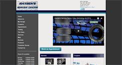 Desktop Screenshot of haydenstowing.com